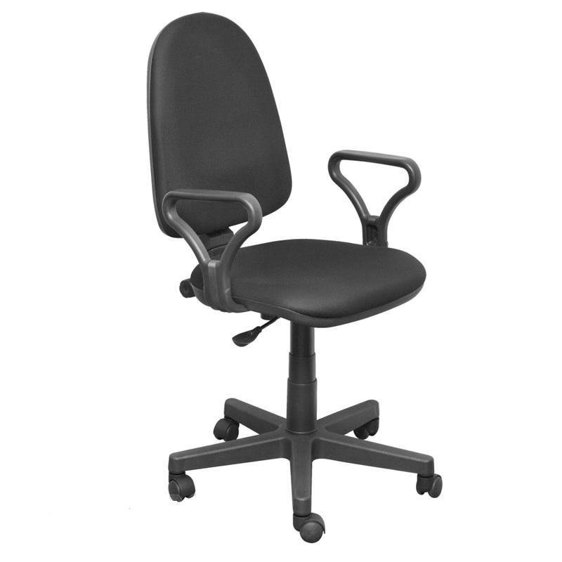 Норд кресло офисное черный ТК-1 ткань